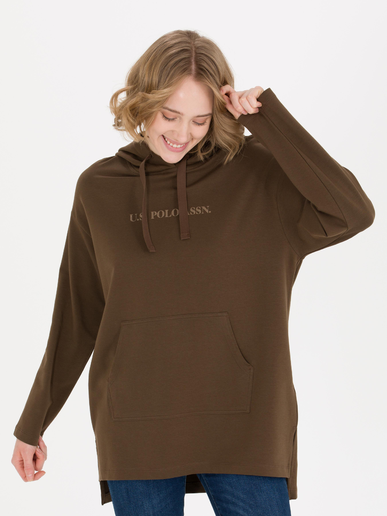 Худи US Polo модель G082GL082.000.1452248.VR153 Фото