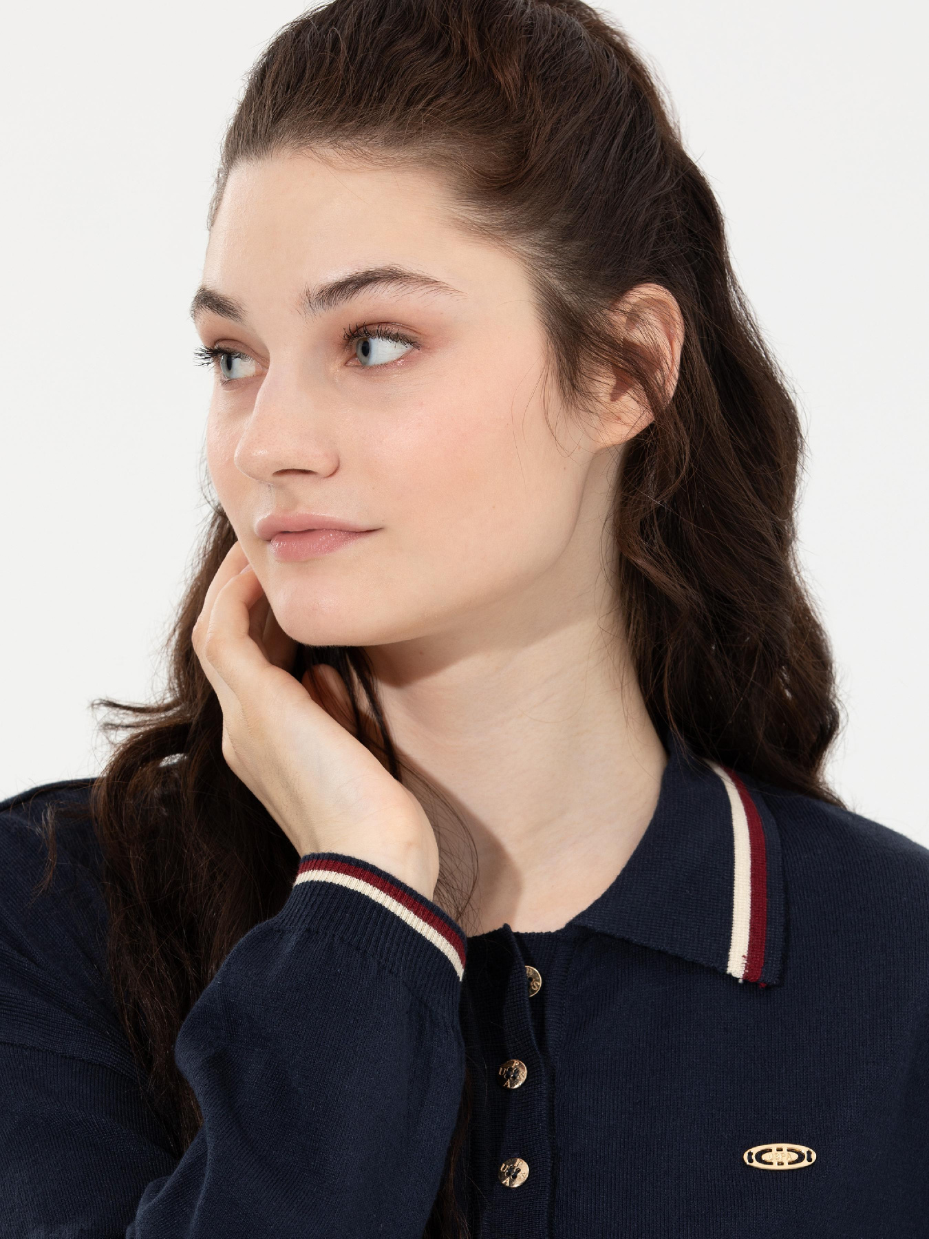 Платье миди US Polo модель G082SZ0TE.000.1452973.VR033 Фото