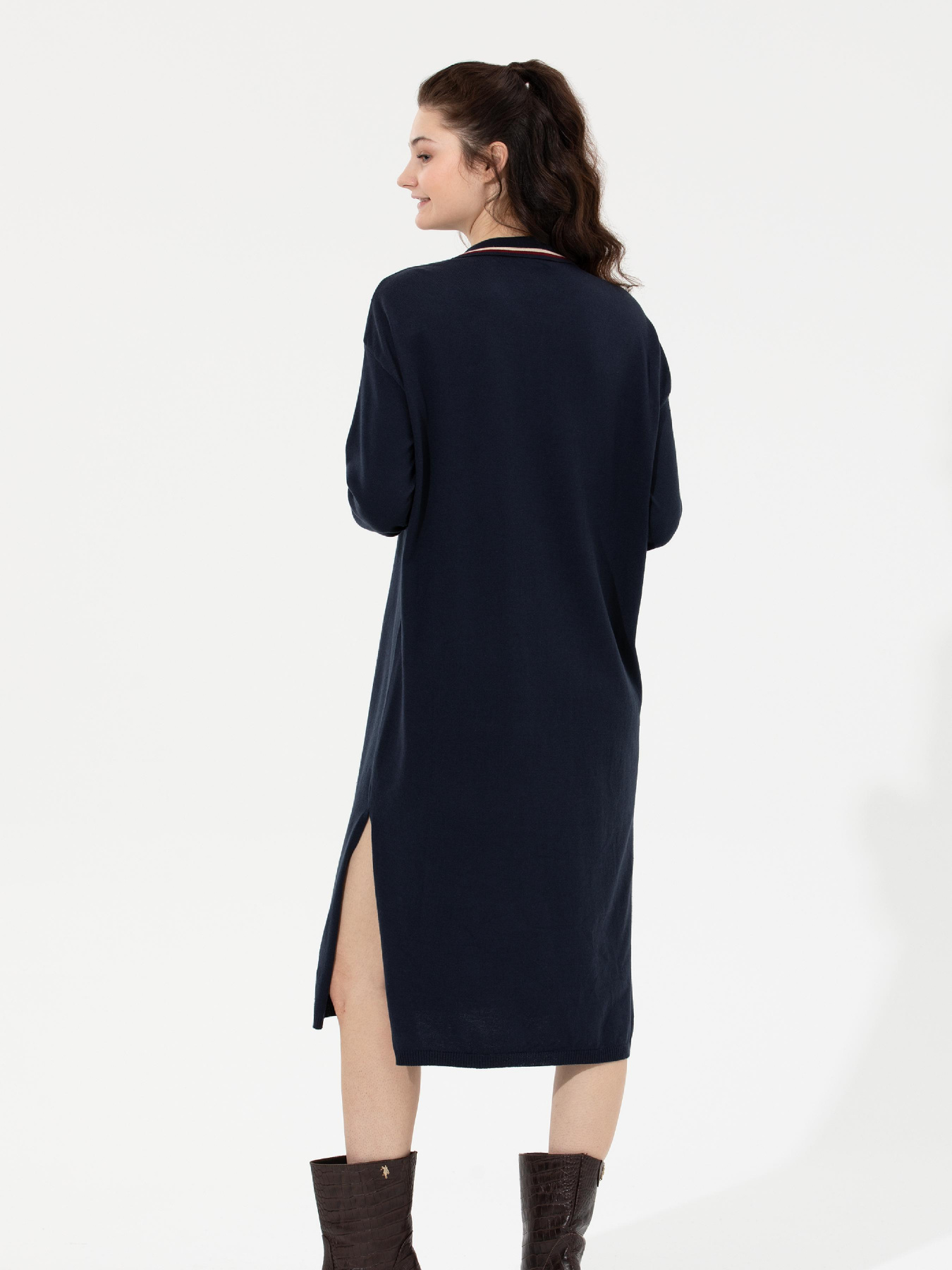 Платье миди US Polo модель G082SZ0TE.000.1452973.VR033 Фото