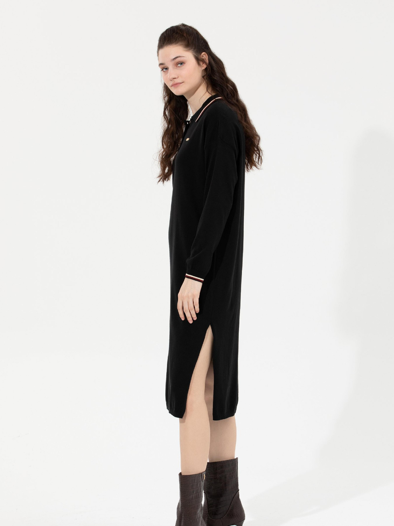 Платье миди US Polo модель G082SZ0TE.000.1452973.VR046 Фото