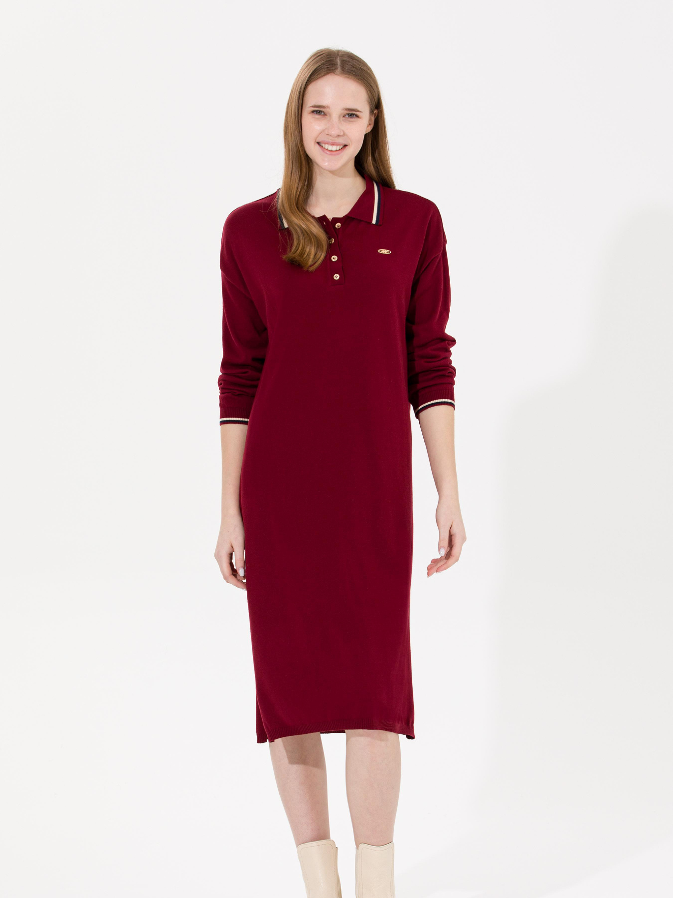 Сукня міді US Polo модель G082SZ0TE.000.1452973.VR223 Фото