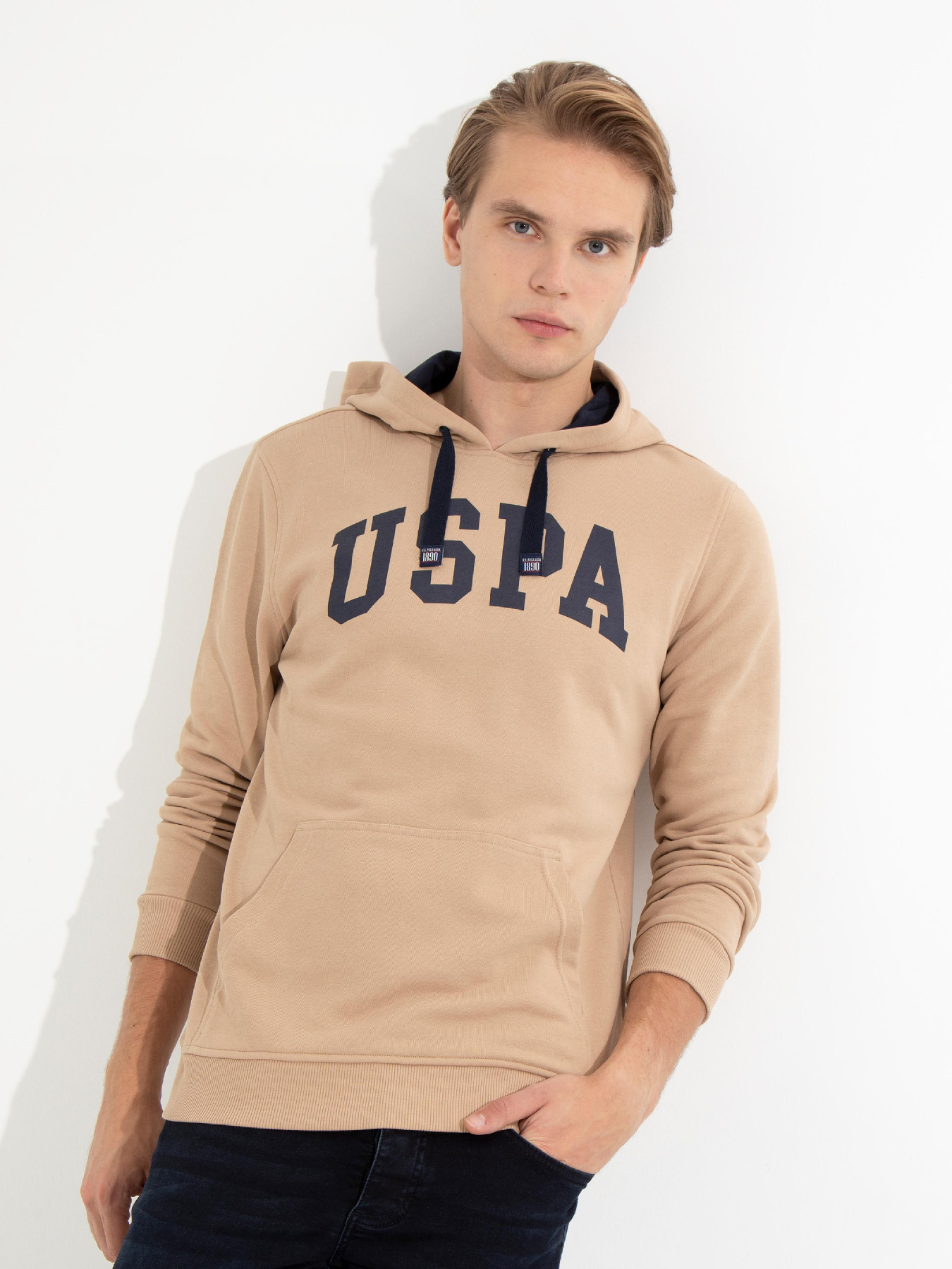 Худи US Polo модель G081SZ082.000.1499436.VR015 Фото