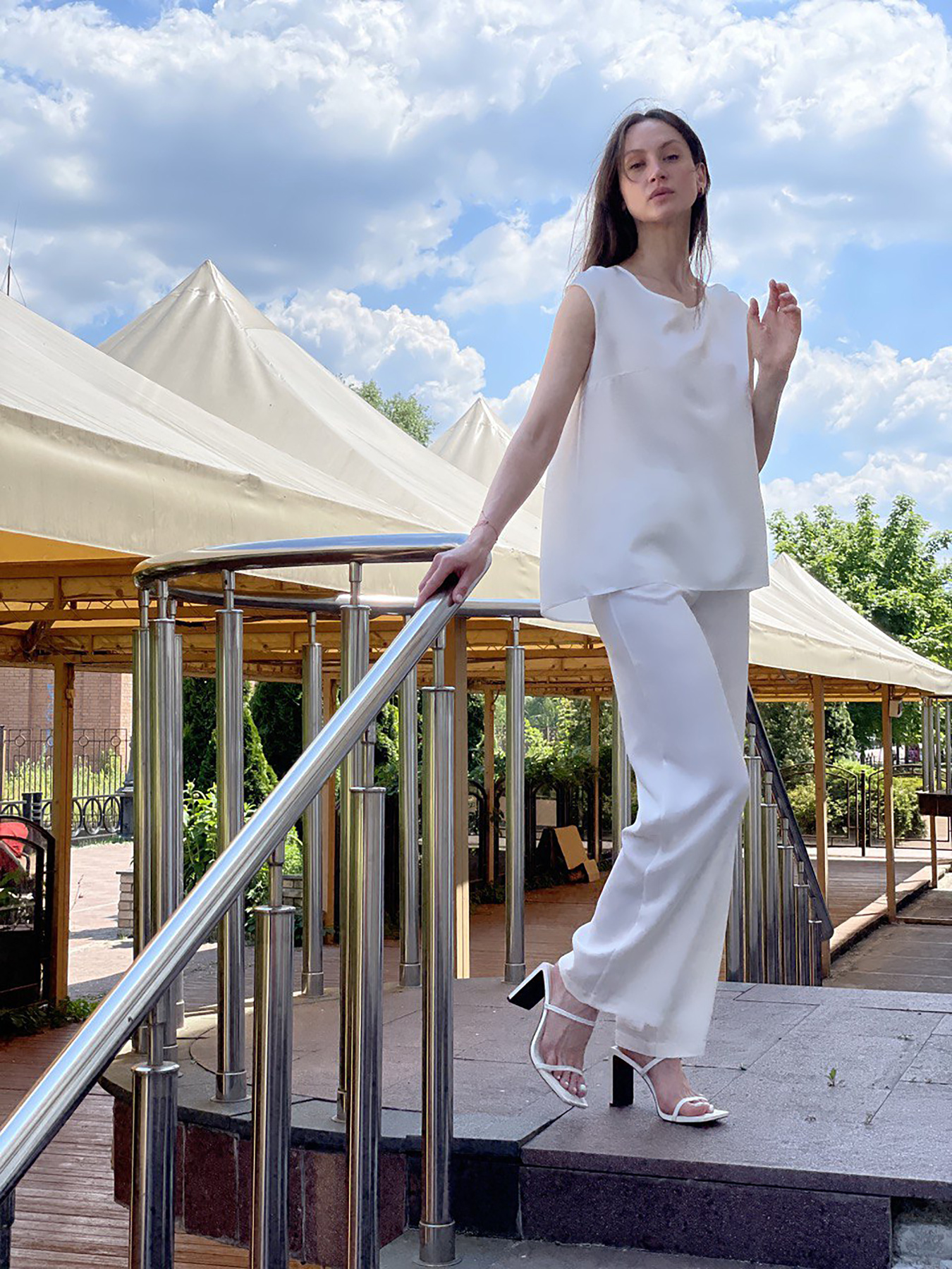 Брюки палаццо CAT ORANGE модель 7162 Фото