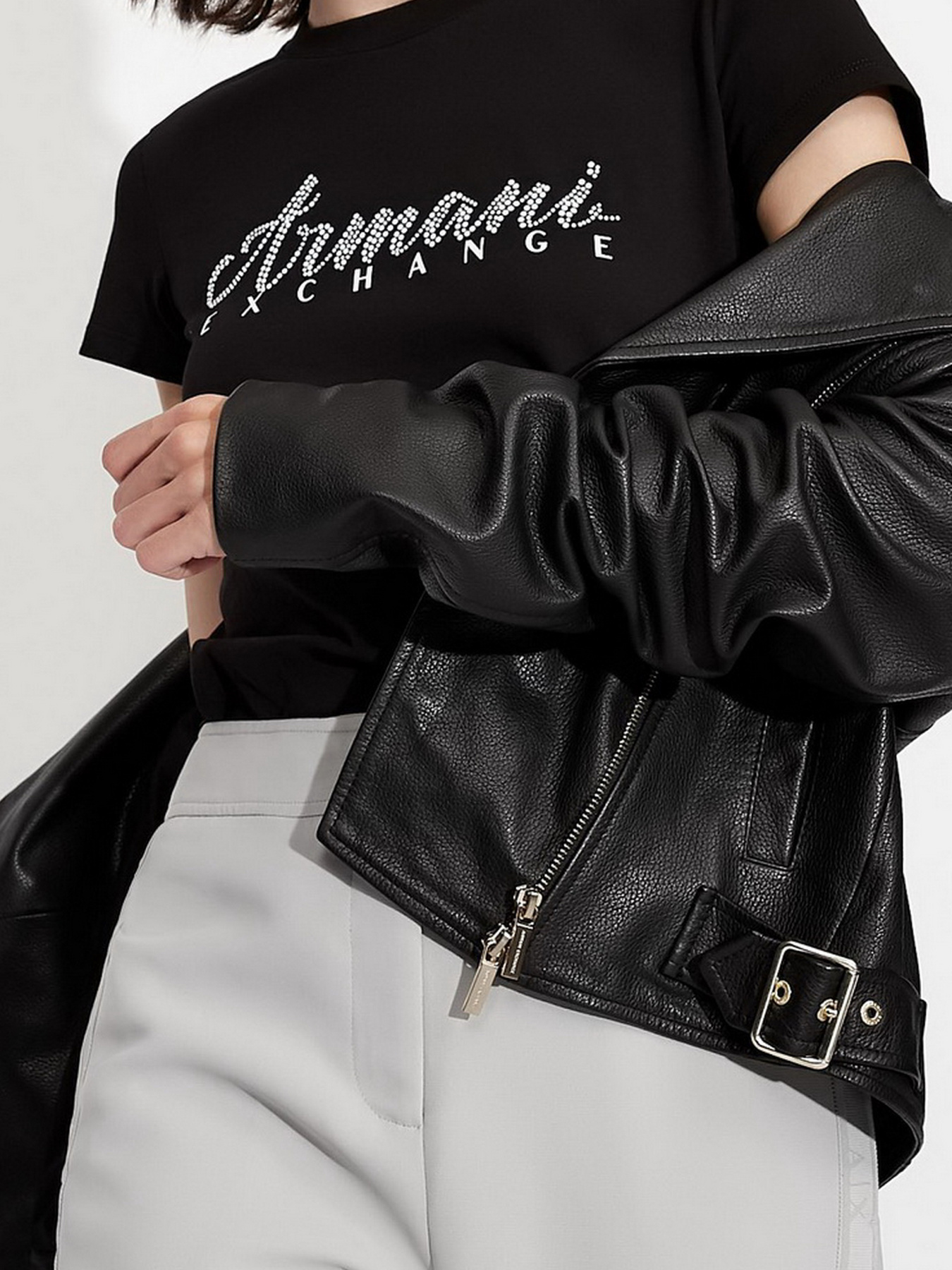 Футболки и поло Armani Exchange модель 8NYT91-YJG3Z-1200 Фото