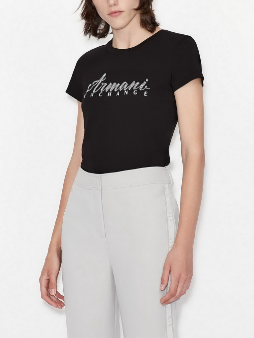Футболкалар мен поло жейделер Armani Exchange үлгі 8NYT91-YJG3Z-1200 Фото