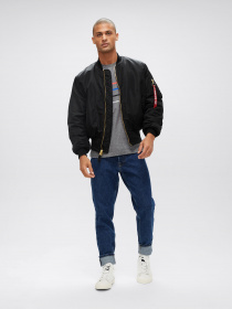 Куртки и дубленки Alpha Industries модель MJM21300C1_001 Фото