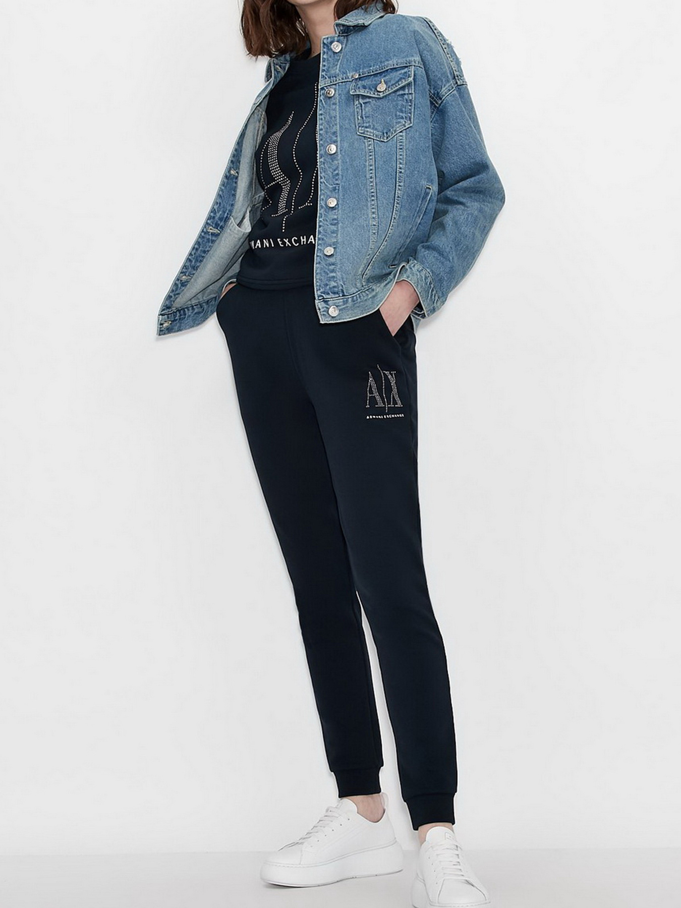 Худи и свитшоты Armani Exchange модель 8NYM01-YJ68Z-1510 Фото