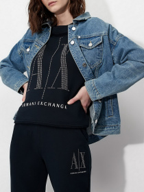 Худи и свитшоты Armani Exchange модель 8NYM01-YJ68Z-1510 Фото