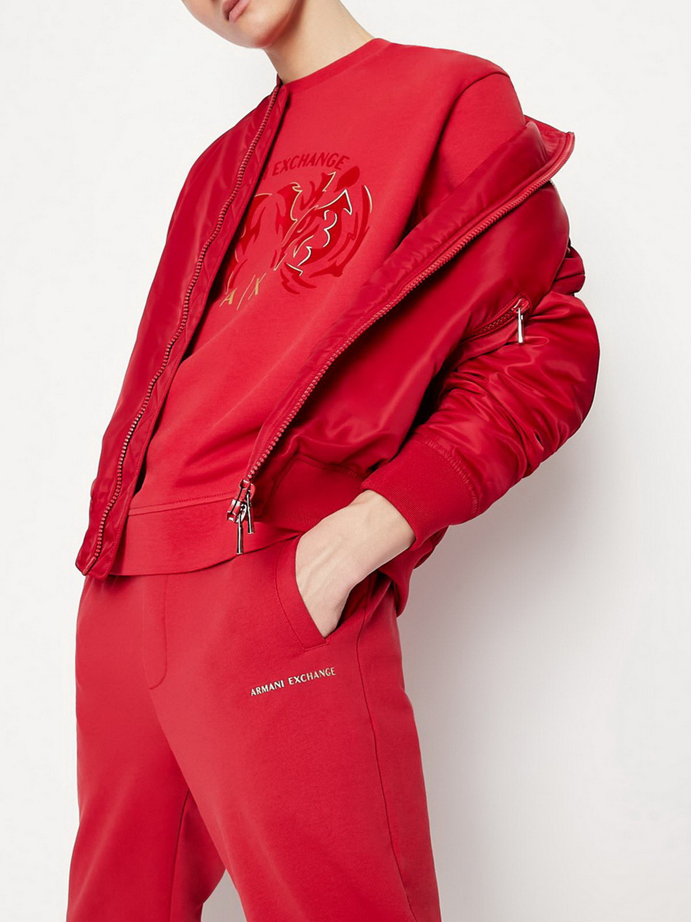 Худи и свитшоты Armani Exchange модель 3LZMGG-ZJ1ZZ-1435 Фото