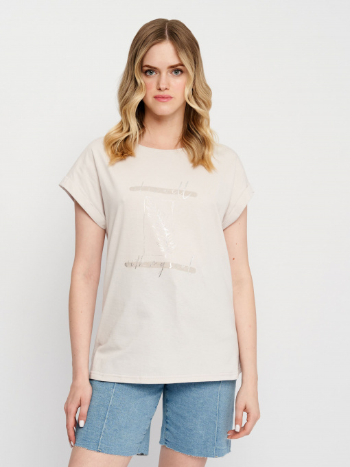 Футболка Роза модель 221025_1 Фото