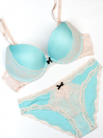 Комплект білизни ISSA Plus модель BL2-746_blue Комплект білизни ISSA Plus модель BL2-746_blue Фото