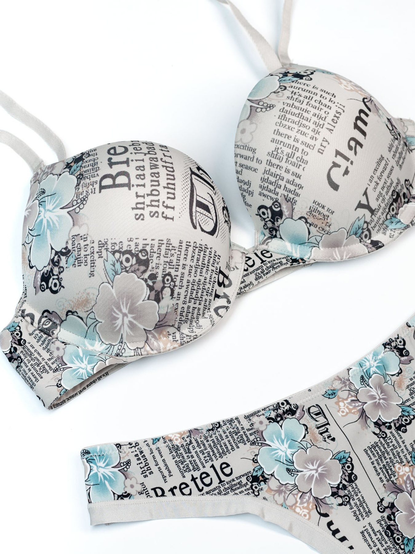 Комплект білизни ISSA Plus модель BL2-748_grey Фото