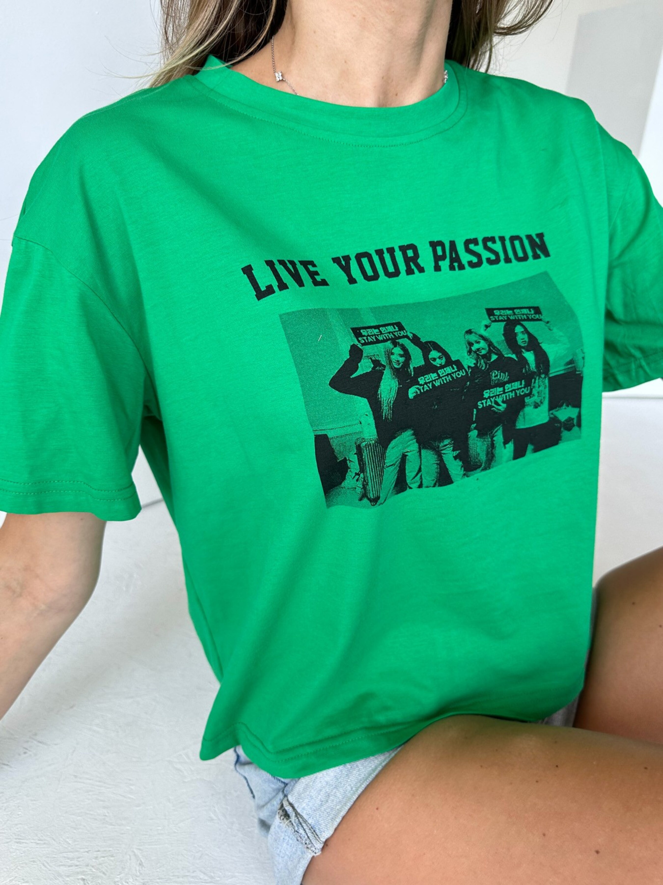 Футболка ISSA Plus модель WN20-503_green Фото