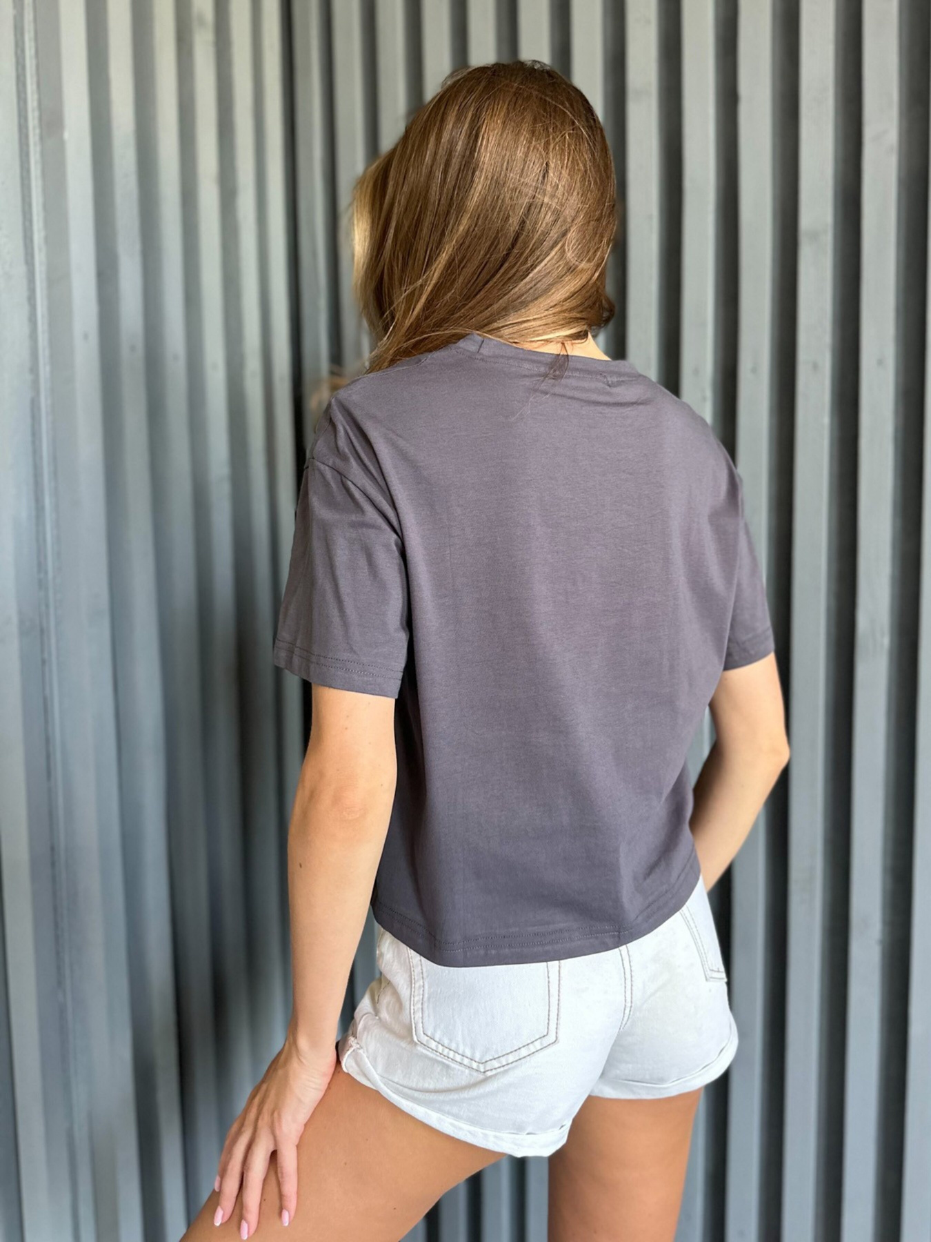 Футболка ISSA Plus модель WN20-503_grey Фото