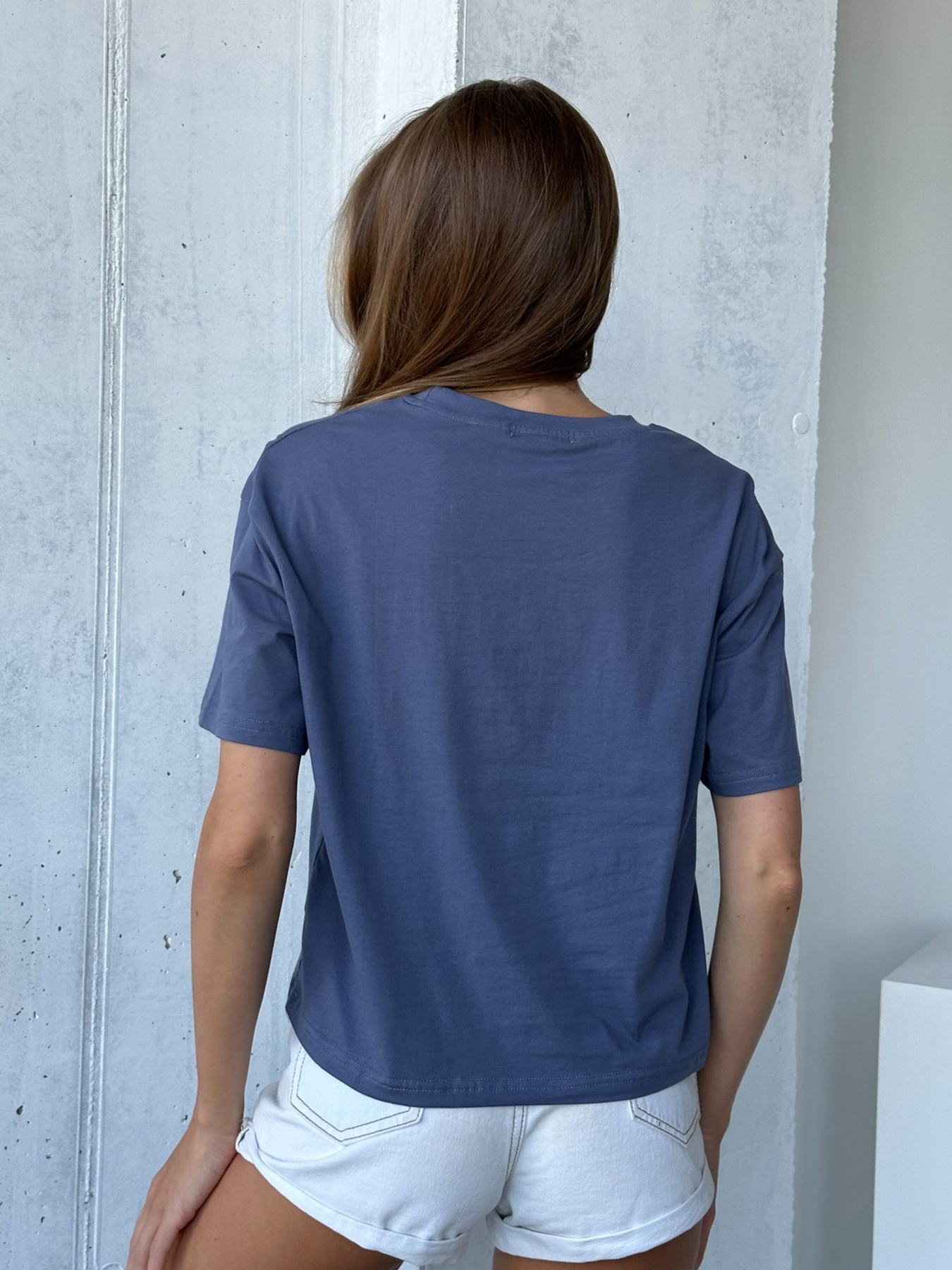 Футболка ISSA Plus модель WN20-503_blue Фото