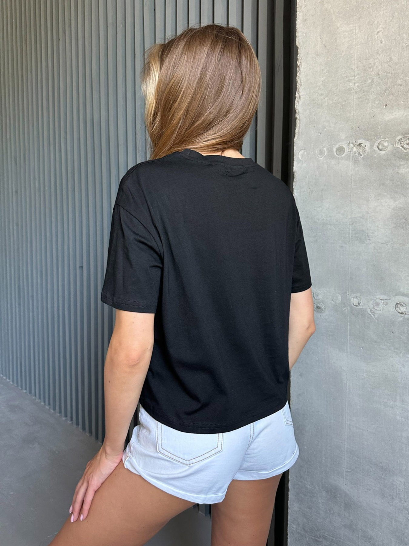 Футболка ISSA Plus модель WN20-503_black Фото