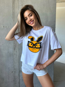 Футболка ISSA Plus модель WN20-504_white Фото