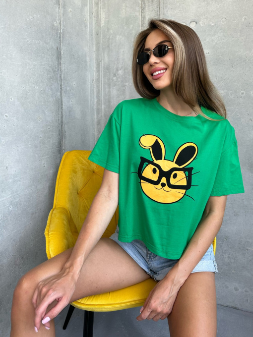 Футболка ISSA Plus модель WN20-504_green Фото