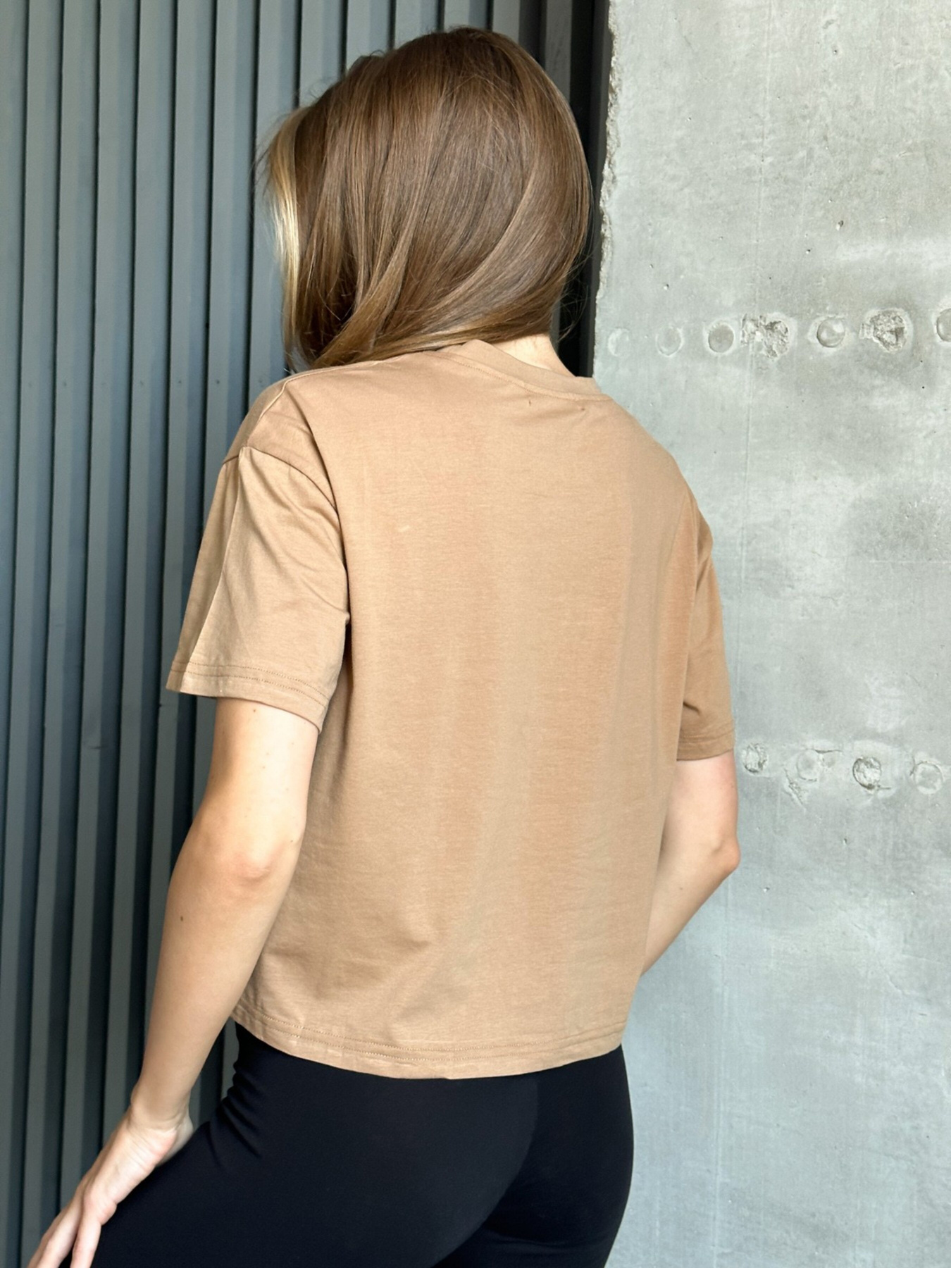 Футболка ISSA Plus модель WN20-504_brown Фото