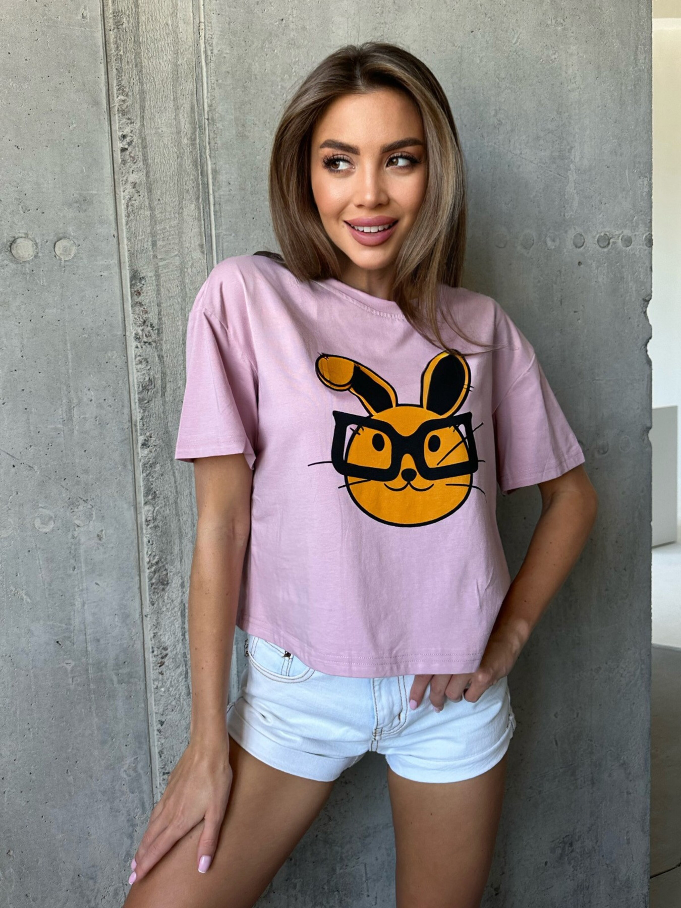 Футболка ISSA Plus модель WN20-504_pink Фото