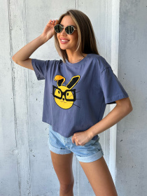 Футболка ISSA Plus модель WN20-504_blue Фото