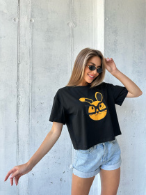 Футболка ISSA Plus модель WN20-504_black Фото