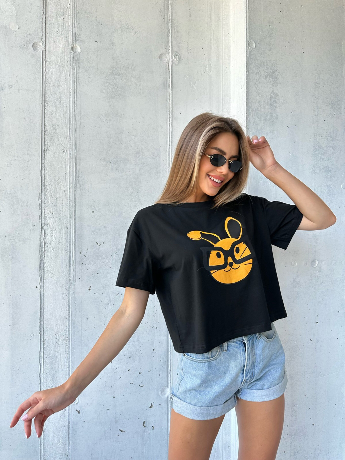 Футболка ISSA Plus модель WN20-504_black Фото