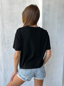 Футболка ISSA Plus модель WN20-504_black Фото