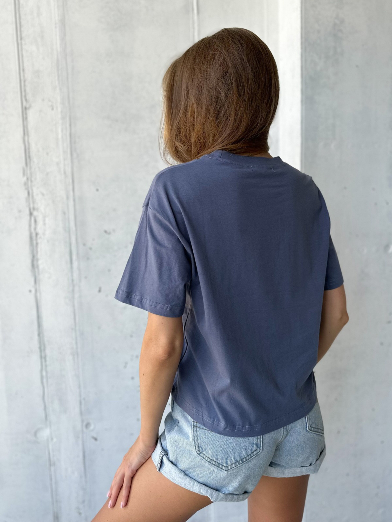 Футболка ISSA Plus модель WN20-505_blue Фото