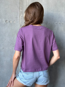 Футболка ISSA Plus модель WN20-505_purple Фото