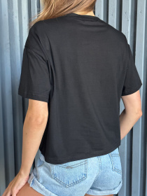 Футболка ISSA Plus модель WN20-505_black Фото