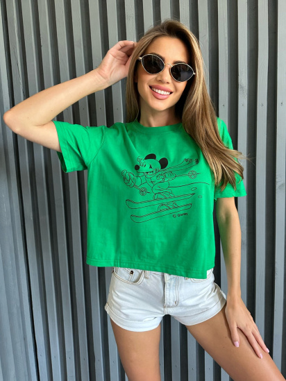 Футболка ISSA Plus модель WN20-506_green - фото