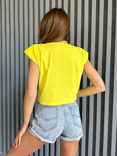 Топ ISSA Plus модель WN20-507_yellow — фото 3 - INTERTOP