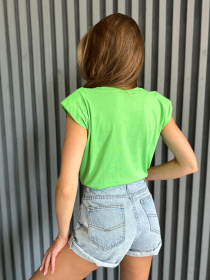 Топ ISSA Plus модель WN20-507_lightgreen Фото