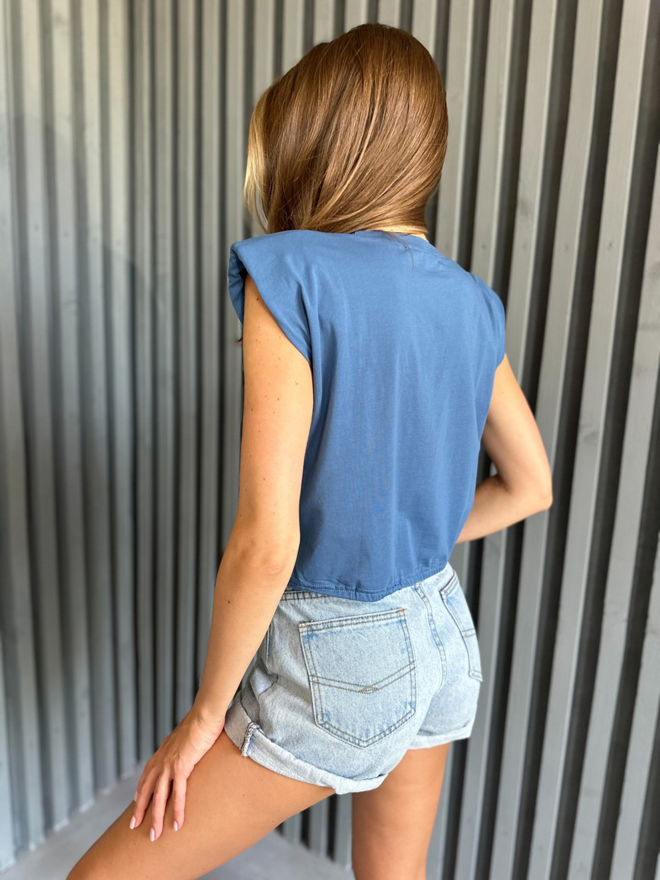 Топ ISSA Plus модель WN20-507_blue Фото