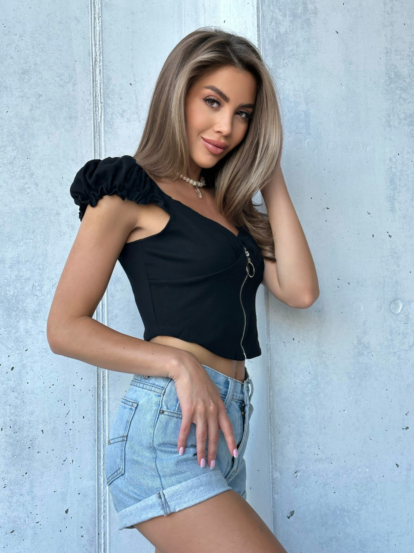 Топ ISSA Plus модель WN20-508_black Фото