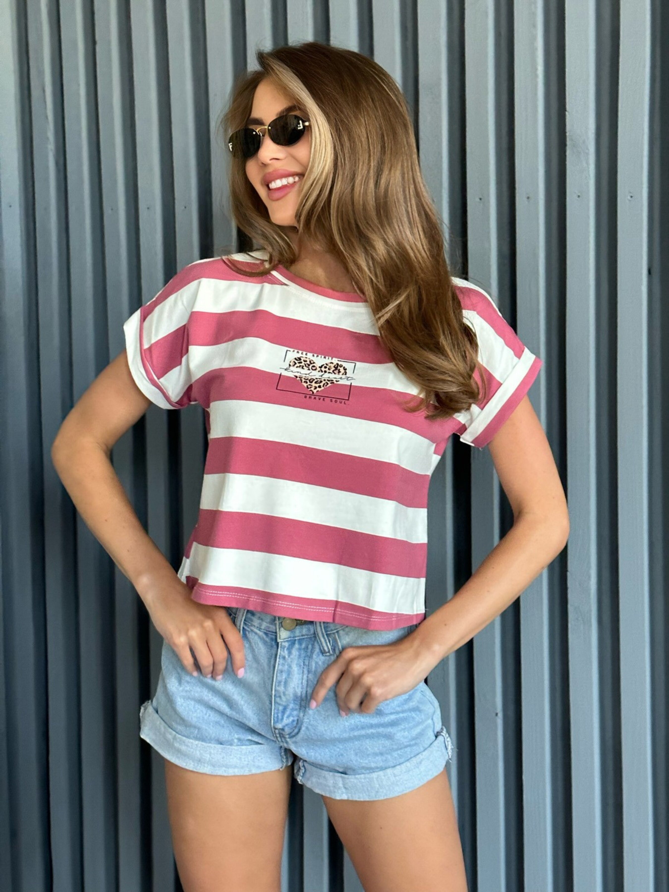 Футболка ISSA Plus модель WN20-509_pink Фото