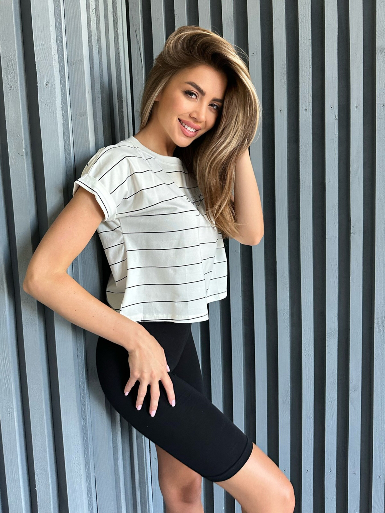 Футболка ISSA Plus модель WN20-510_milky Фото