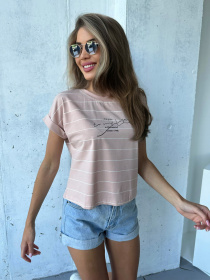 Футболка ISSA Plus модель WN20-510_pink Фото
