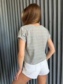 Футболка ISSA Plus модель WN20-510_grey Футболка ISSA Plus модель WN20-510_grey Фото