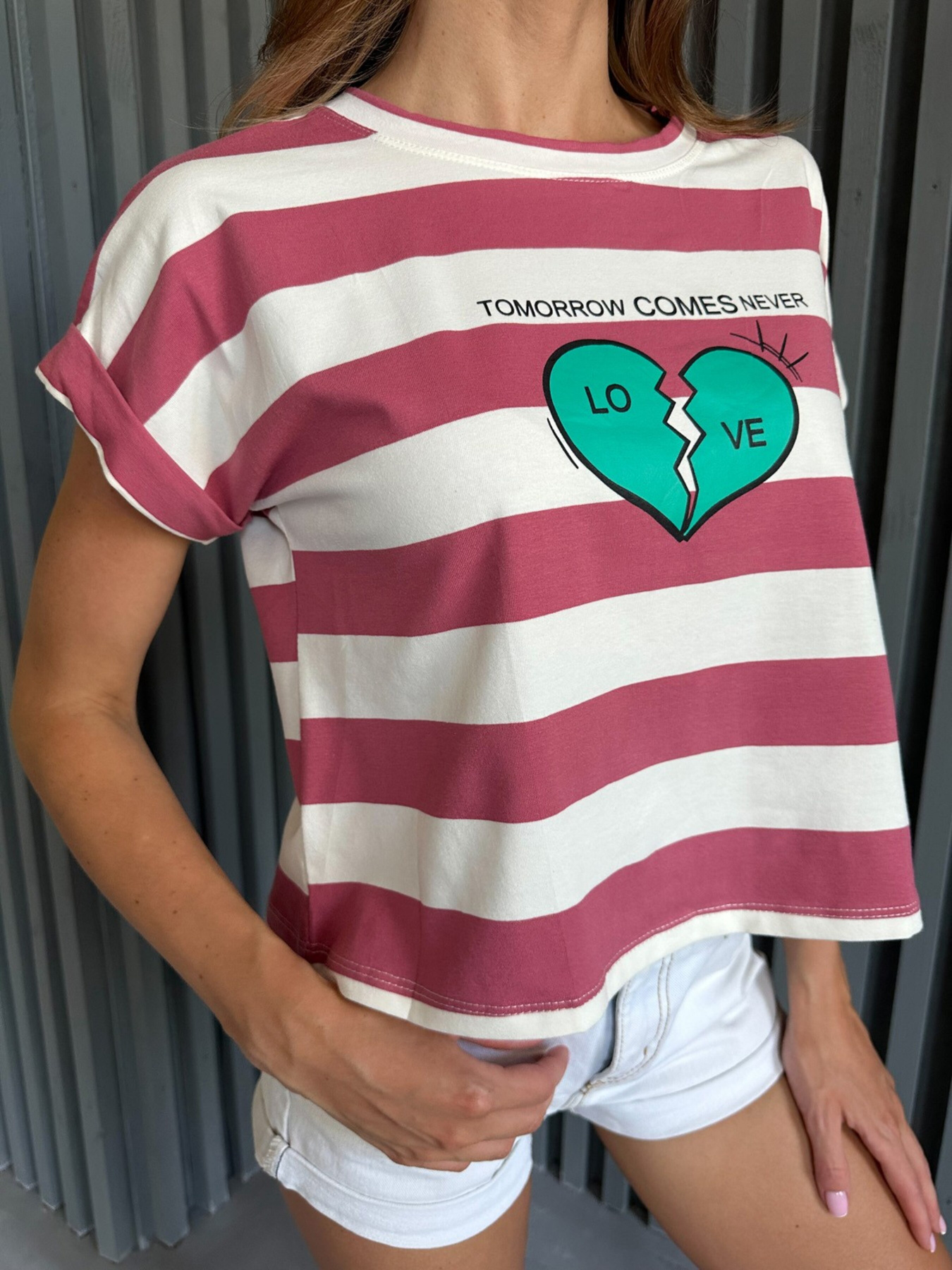 Футболка ISSA Plus модель WN20-511_pink Фото