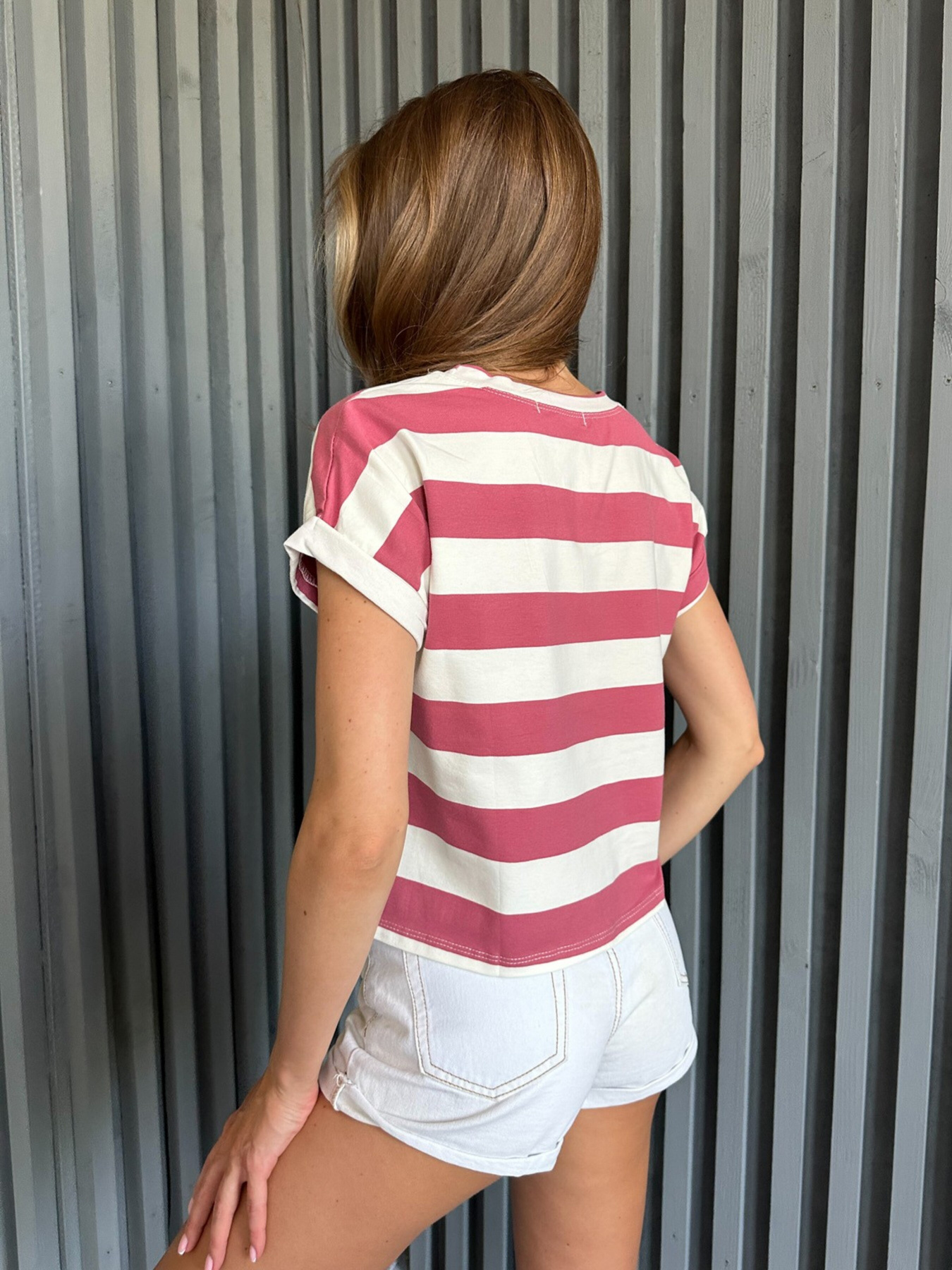 Футболка ISSA Plus модель WN20-511_pink Фото