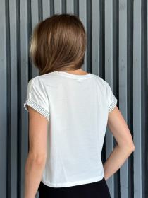 Футболка ISSA Plus модель WN20-512_white Фото