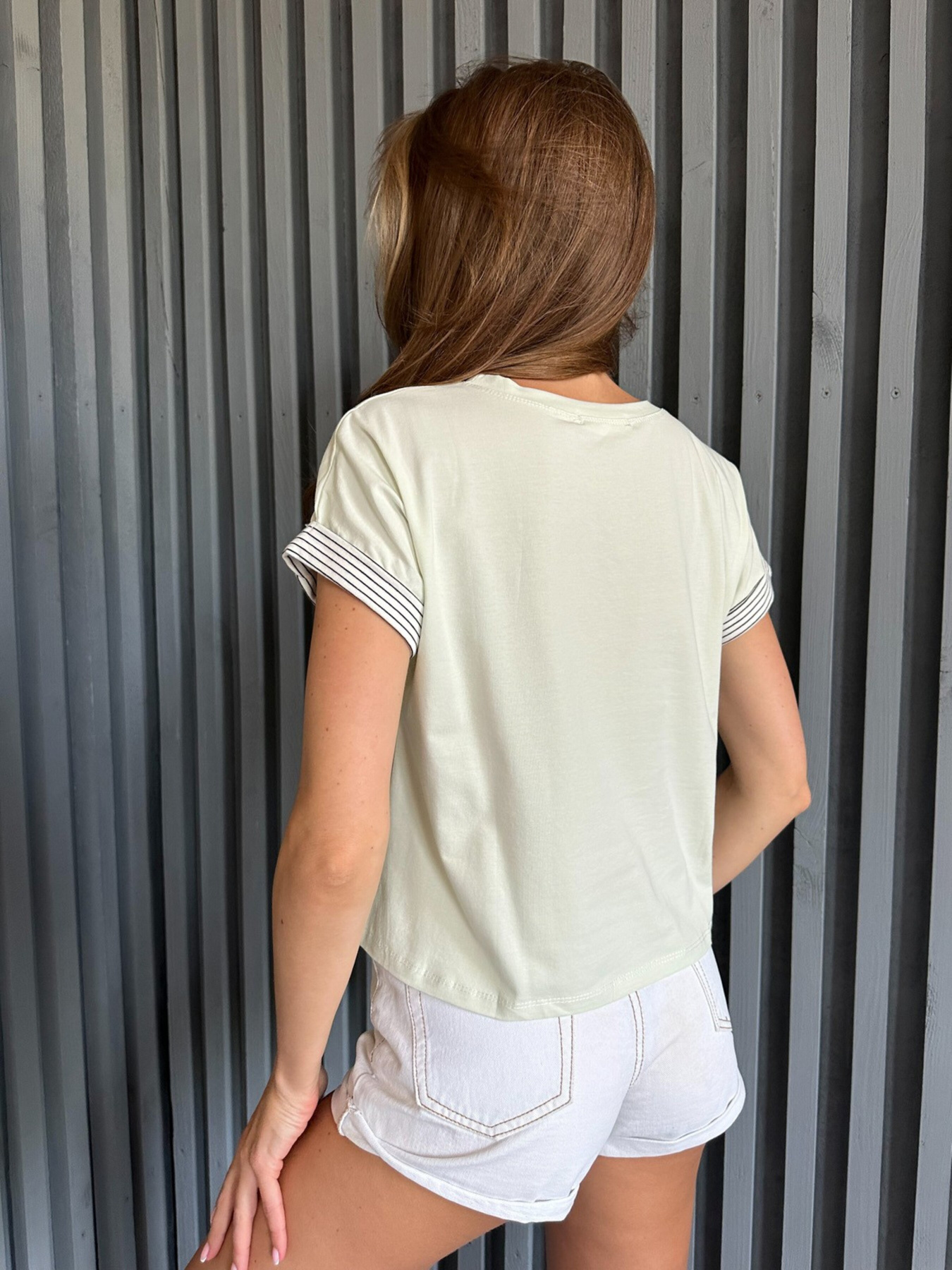 Футболка ISSA Plus модель WN20-512_mint Фото