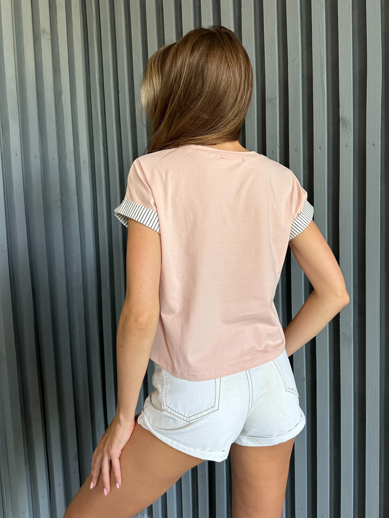 Футболка ISSA Plus модель WN20-512_pink Фото