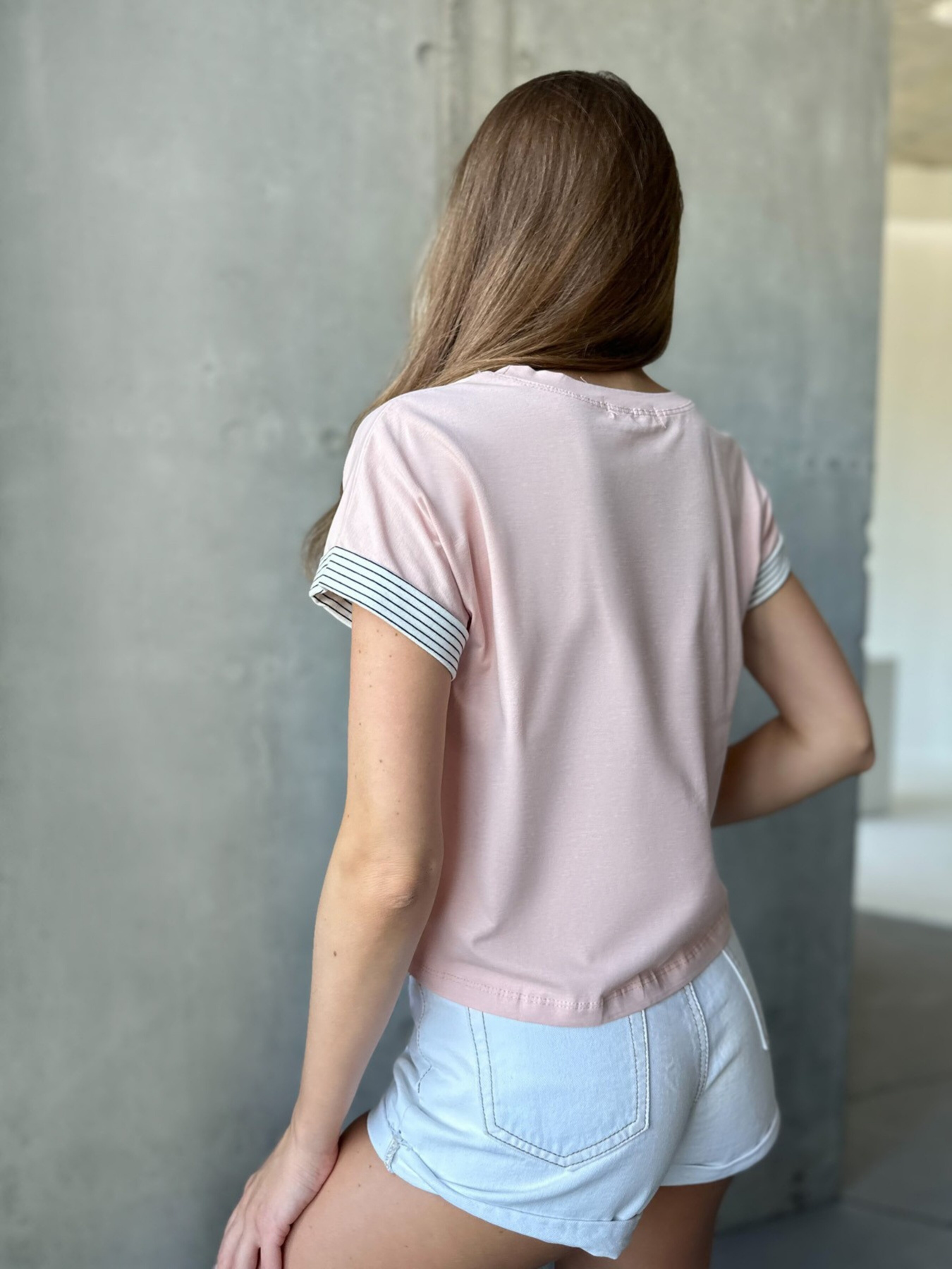 Футболка ISSA Plus модель WN20-513_pink Фото