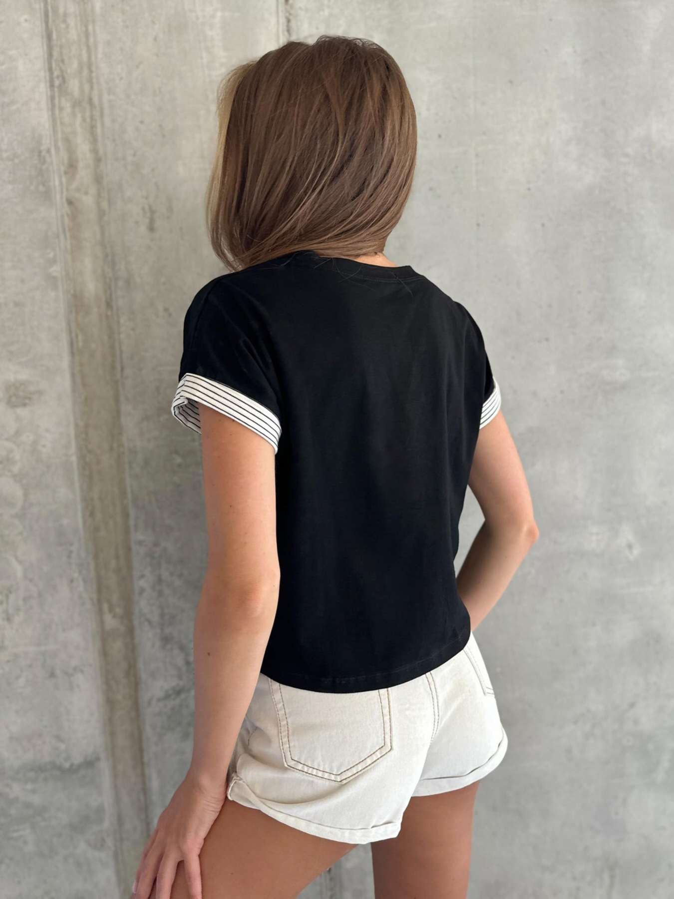 Футболка ISSA Plus модель WN20-513_black Фото