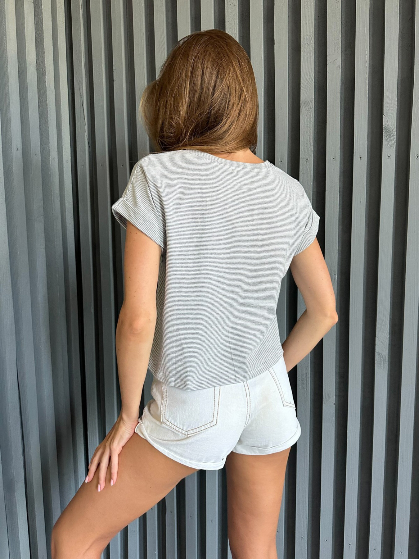 Футболка ISSA Plus модель WN20-514_grey Фото