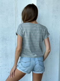 Футболка ISSA Plus модель WN20-515_grey Фото