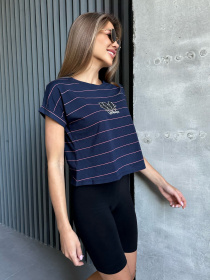 Футболка ISSA Plus модель WN20-515_blue Фото